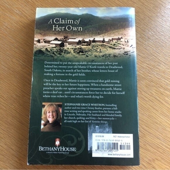 A Claim of Her Own Stephanie Grace Whitson Christian Historical Romance - Picture 3 of 3